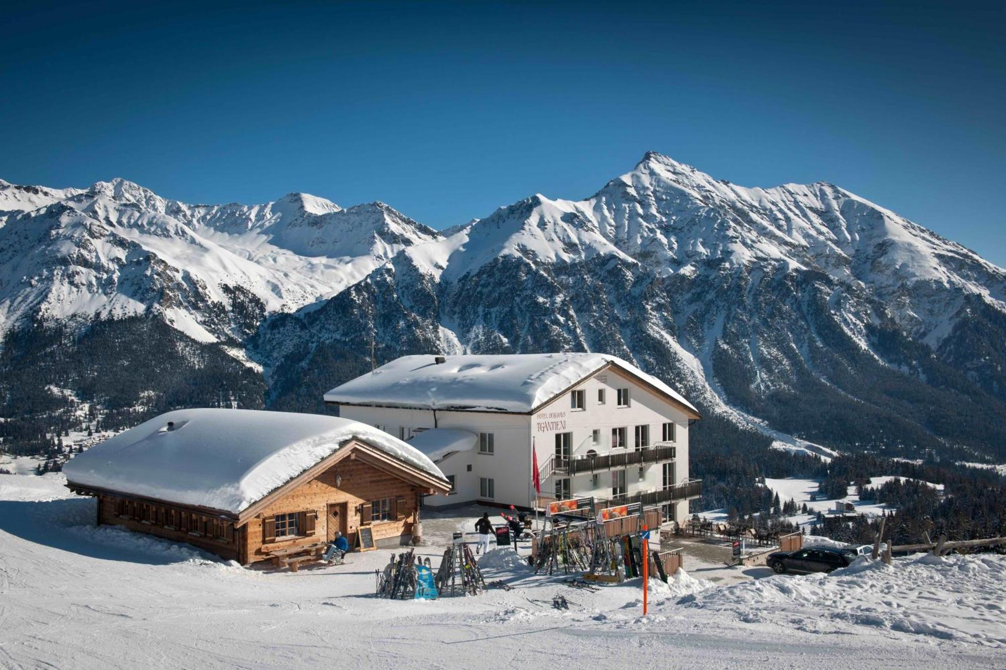 Berghotel Tgantieni Lenzerheide Exterior foto